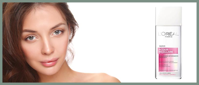 Acqua Micellare L’Oréal Paris: tre azioni in una